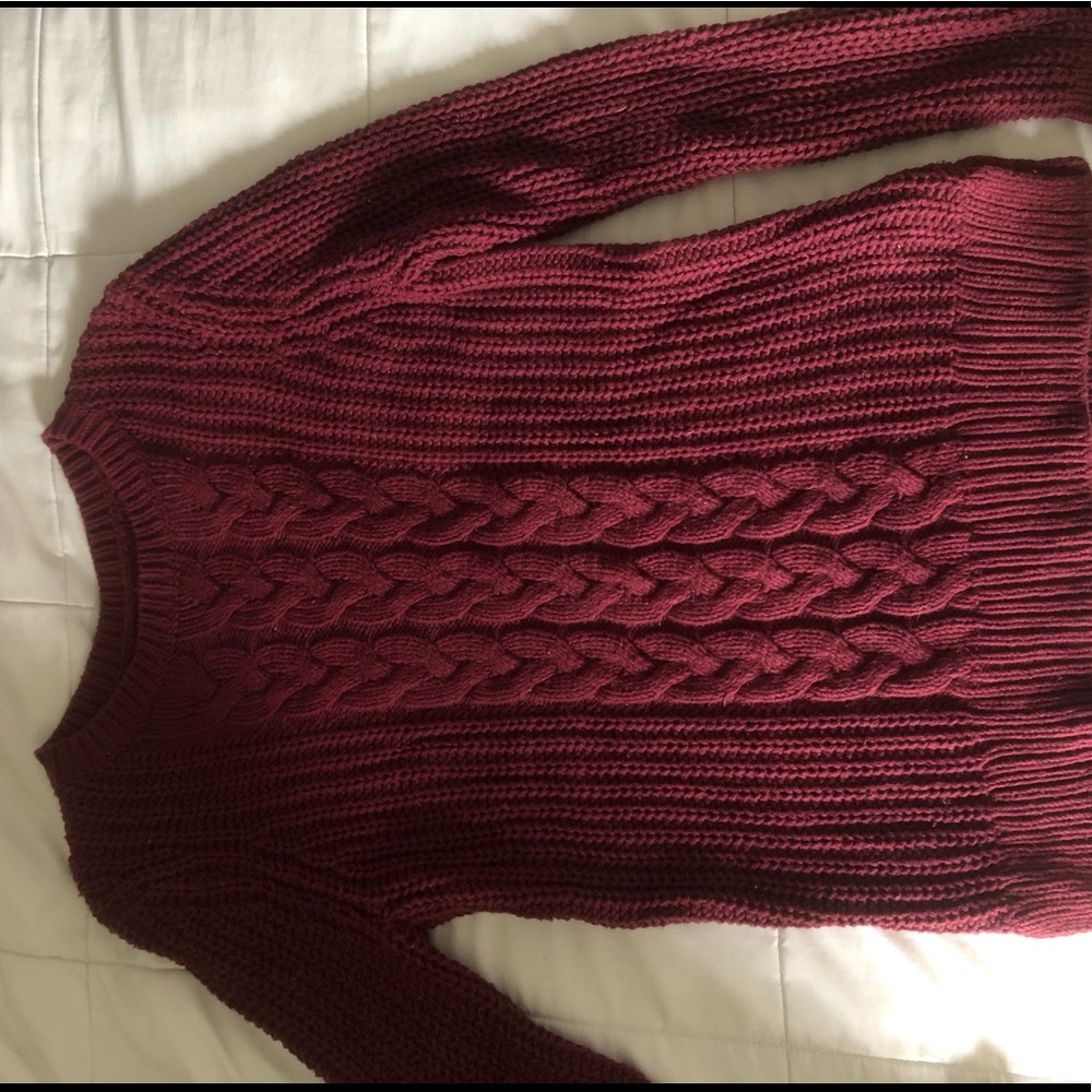 Red sweater